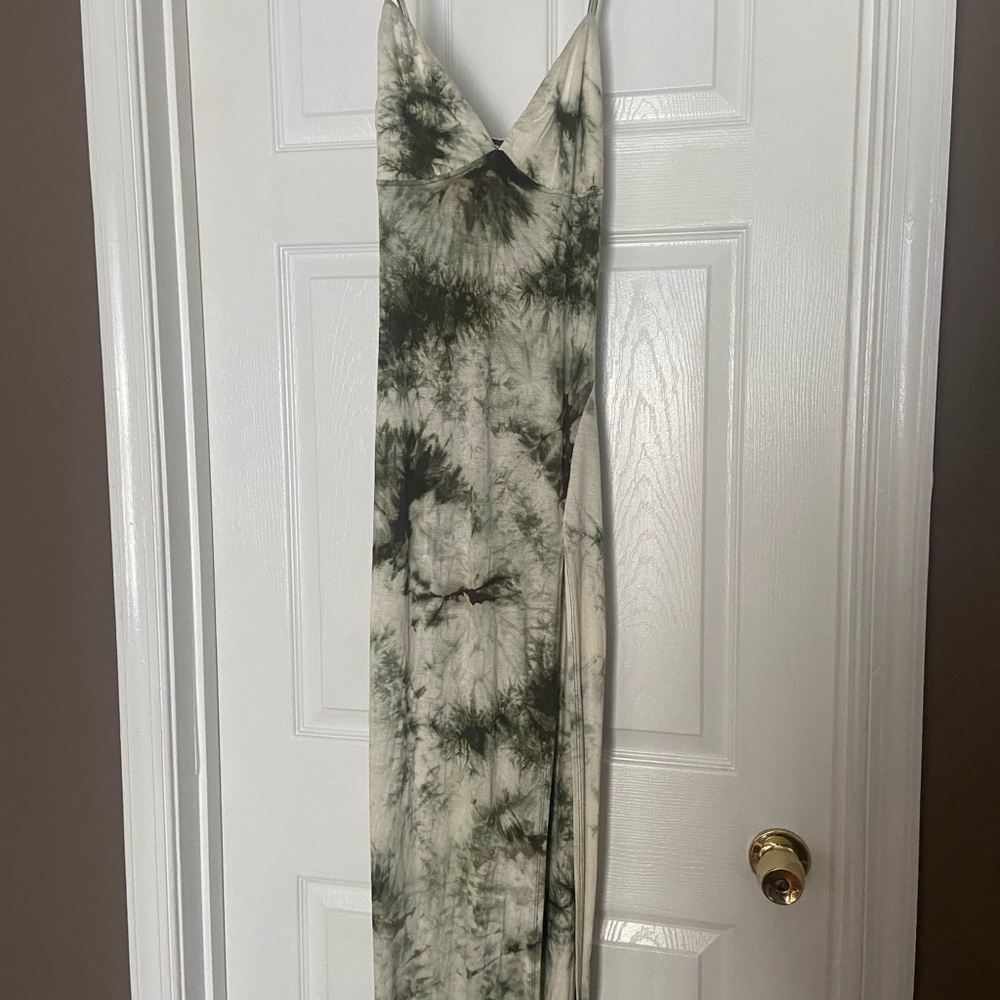 fashion nova tiedye maxi dress